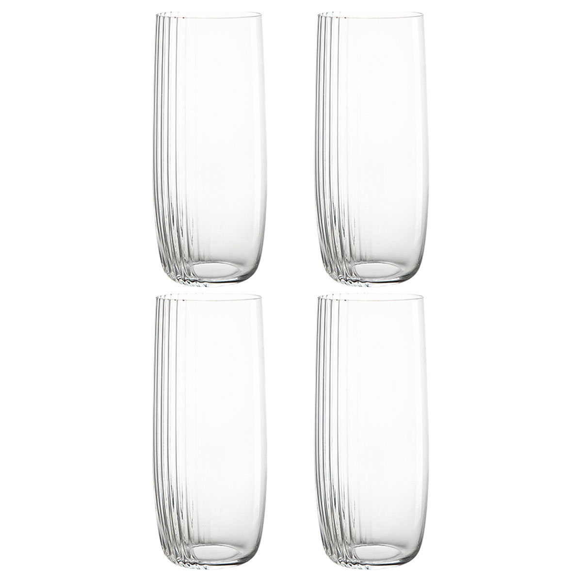 Набор стаканов высоких Liberty Jones Alice 370мл, 4шт блеск для губ 3d volume прозрачный 2 8мл