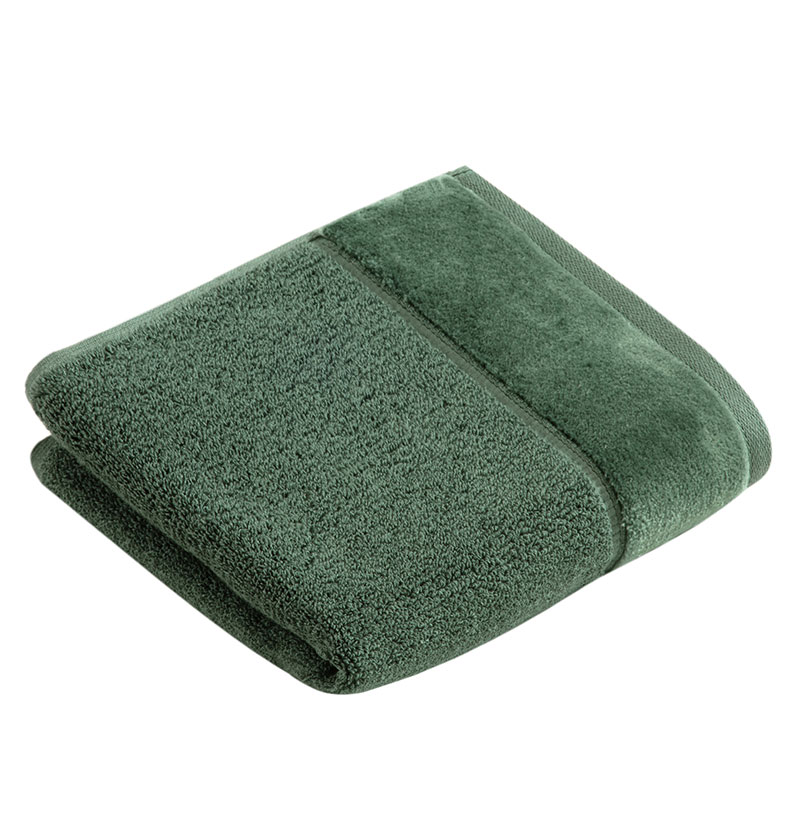 Полотенце Vossen Pure 40x60см, цвет зеленый полотенце vossen pure 40x60см красный