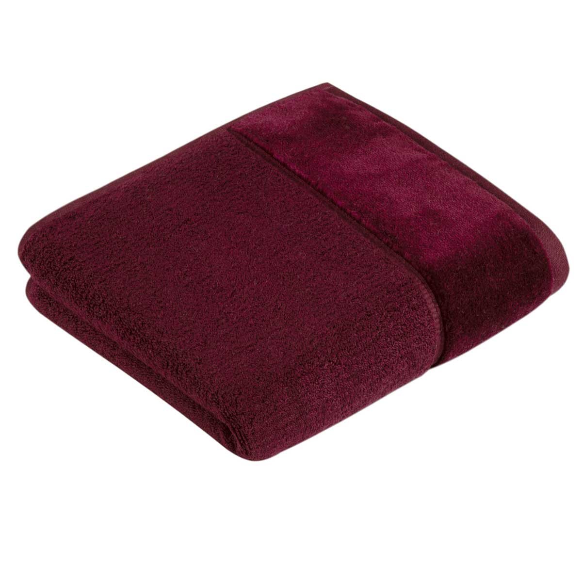 Полотенце махровое 30x30см Vossen Pure, цвет бордовый полотенце классик темно бордовый р 50х90
