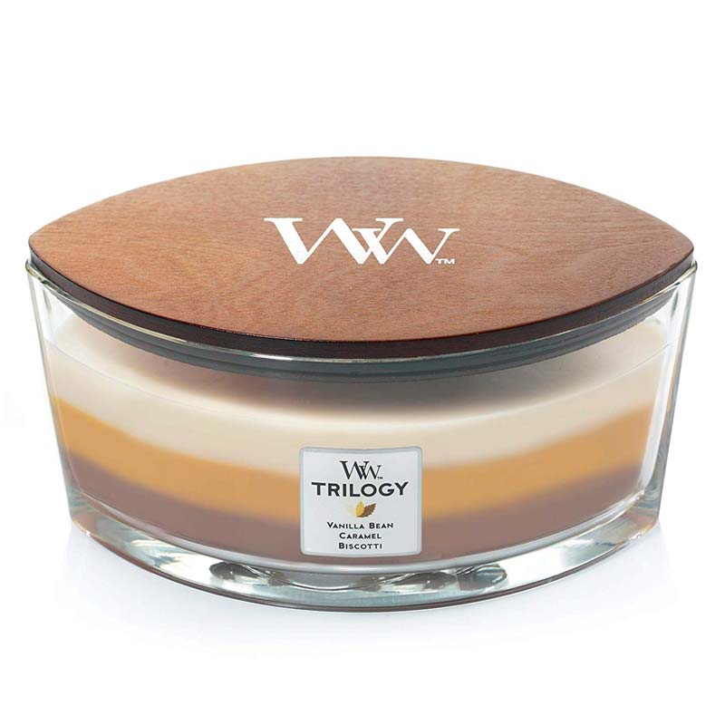 

Свеча ароматическая Woodwick Сладости 9см, Разноцветный
