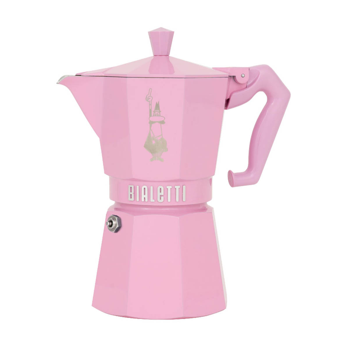 Кофеварка гейзерная Bialetti Exclusive на 6 порций, цвет розовый