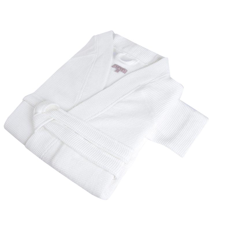 Халат Hamam Calamus S/M, белый одеяло бамбук лайт облегченное белый 200 х 220 см