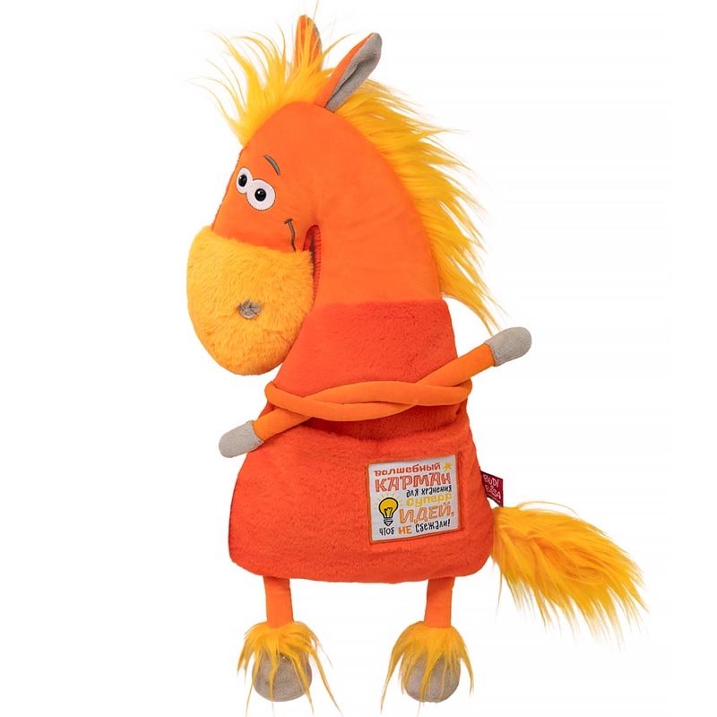 

Мягкая игрушка-подушка BUDI BASA collection Конь идейный 42см