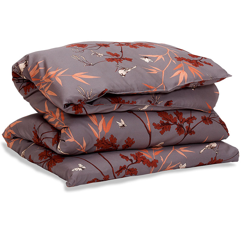 

Пододеяльник 1,5-спальный Gant Home Birdfield 150x200см, серый