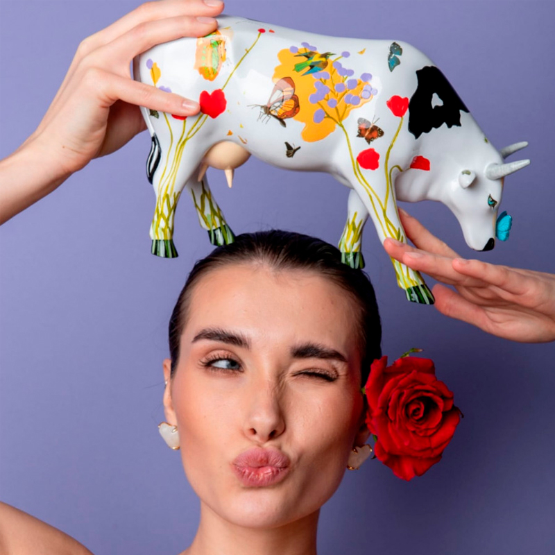 Коллекционная корова CowParade Russia Ramona Вид№2