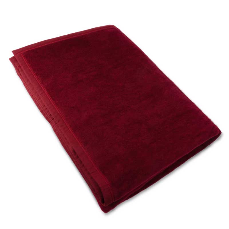 

Плед 1,5-спальный Biederlack Cotton Home4, красный