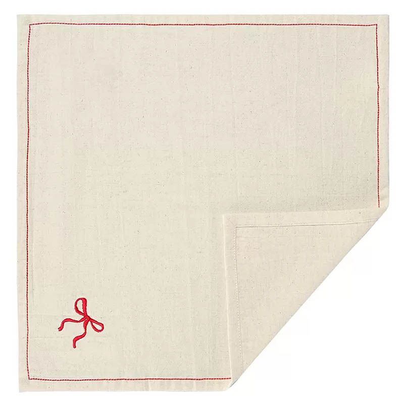 

Салфетка сервировочная Tkano Essential Fancy Bows, беж