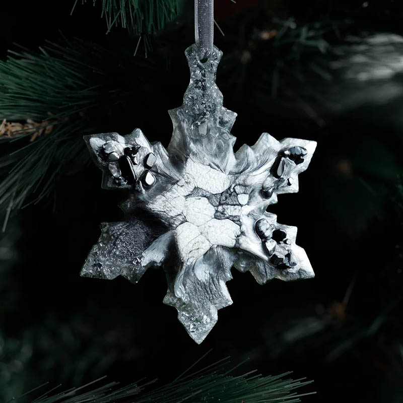 

Елочная игрушка из обсидиана Incrua Звезда