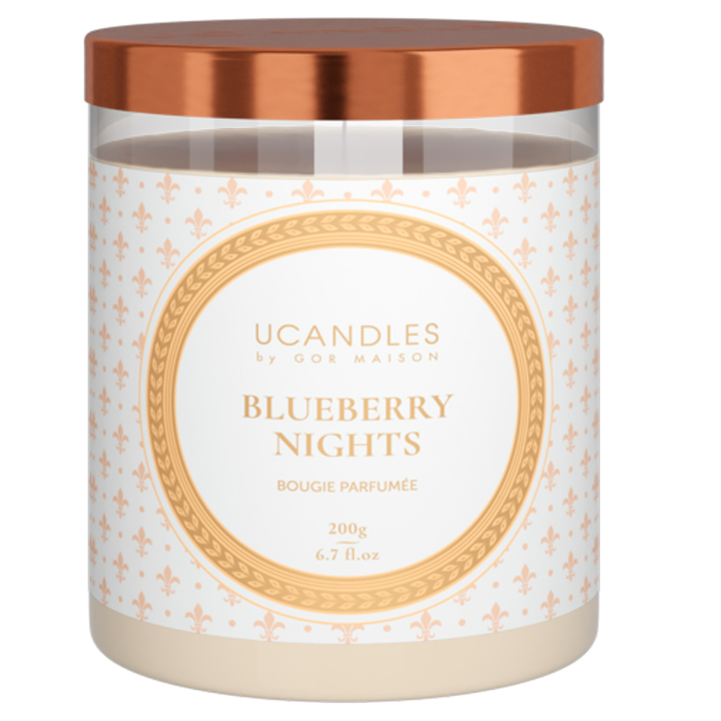 

Свеча ароматическая Ucandles by Gor Maison Классическая Blueberry Nights