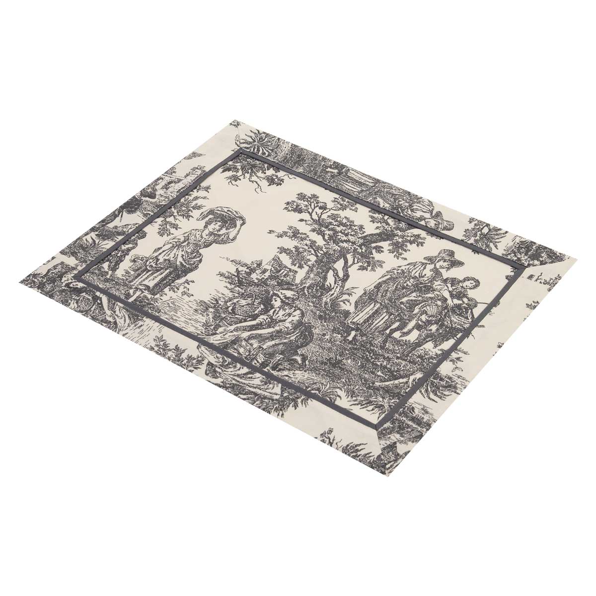 

Салфетка сервировочная Elpida Туаль де Жуи серая 35x45см