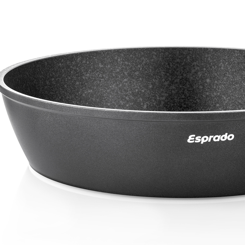 Сковорода глубокая Esprado Alto 26см Esprado ALTT26BE103, цвет черный - фото 6