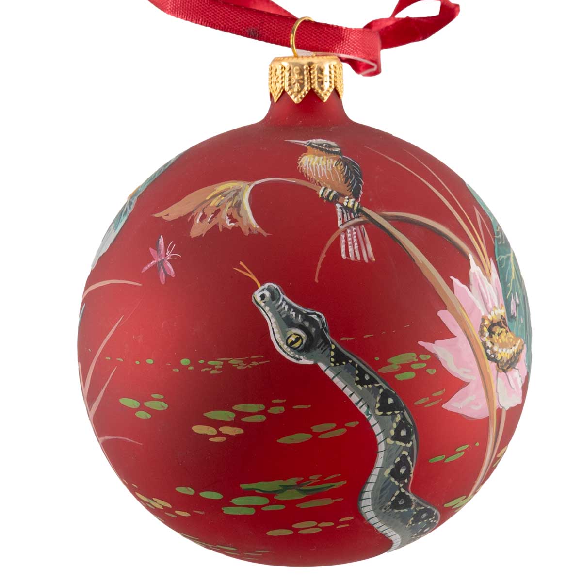 

Шар Мануфактура подарков Змея красный фон