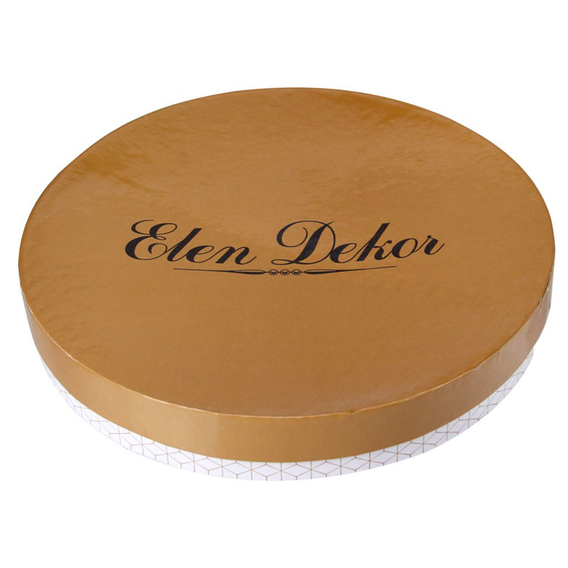 Набор тарелок 19см Elen Dekor Золотые совушки, 2шт Elen Dekor 924-661 - фото 2