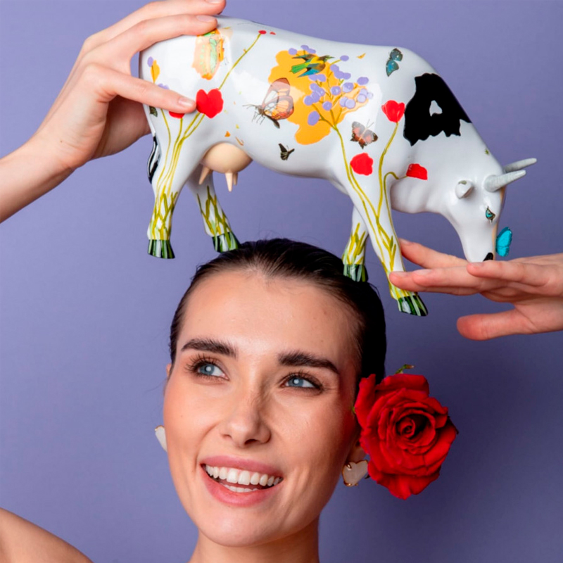 Коллекционная корова CowParade Russia Ramona