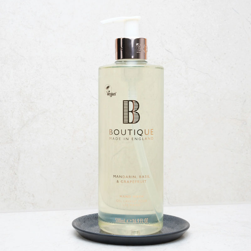 

Мыло жидкое для рук Boutique Mandarin, Basil & Grapefruit
