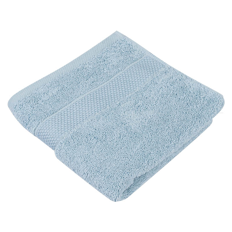 Полотенце махровое Cogal Classsic Miami 40x60см, синий вафельное полотенце камуфляж синий р 80х150