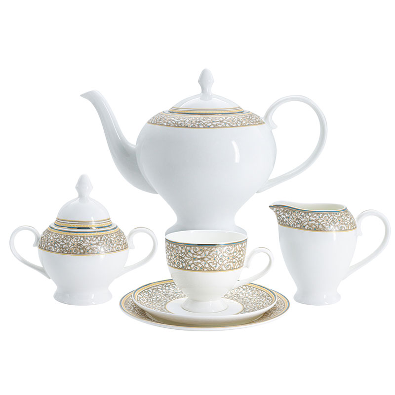 Сервиз чайный Anna Lafarg Emily Мавритания 21 предмет на 6 персон сервиз столовый macbeth bone porcelain garden 21 предмет