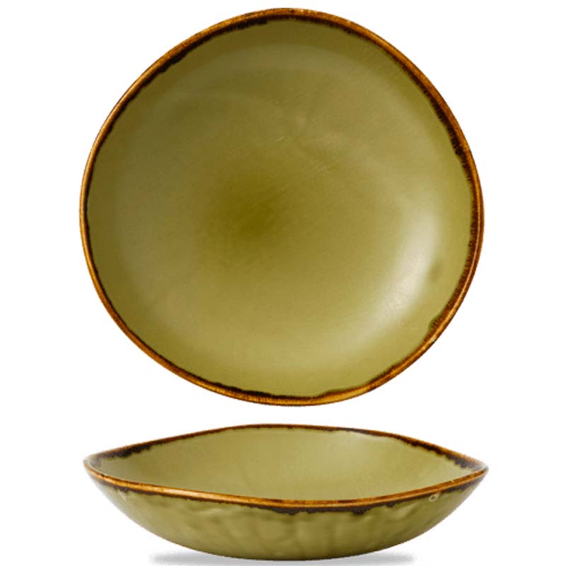 

Салатник ассиметричный Dudson Harvest, зеленый