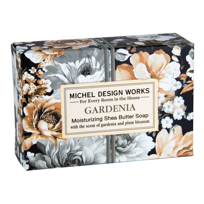 

Мыло в подарочной коробке Michel Design Works Гардения, Многоцветие