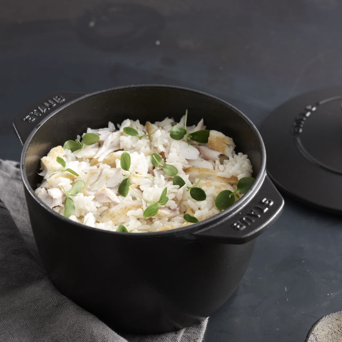 Кокот для риса Staub 1,5л, черный