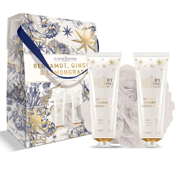 Подарочный набор The Luxury Bathing Company Идеальная ночь: Бергамот, имбирь и лемонграсс