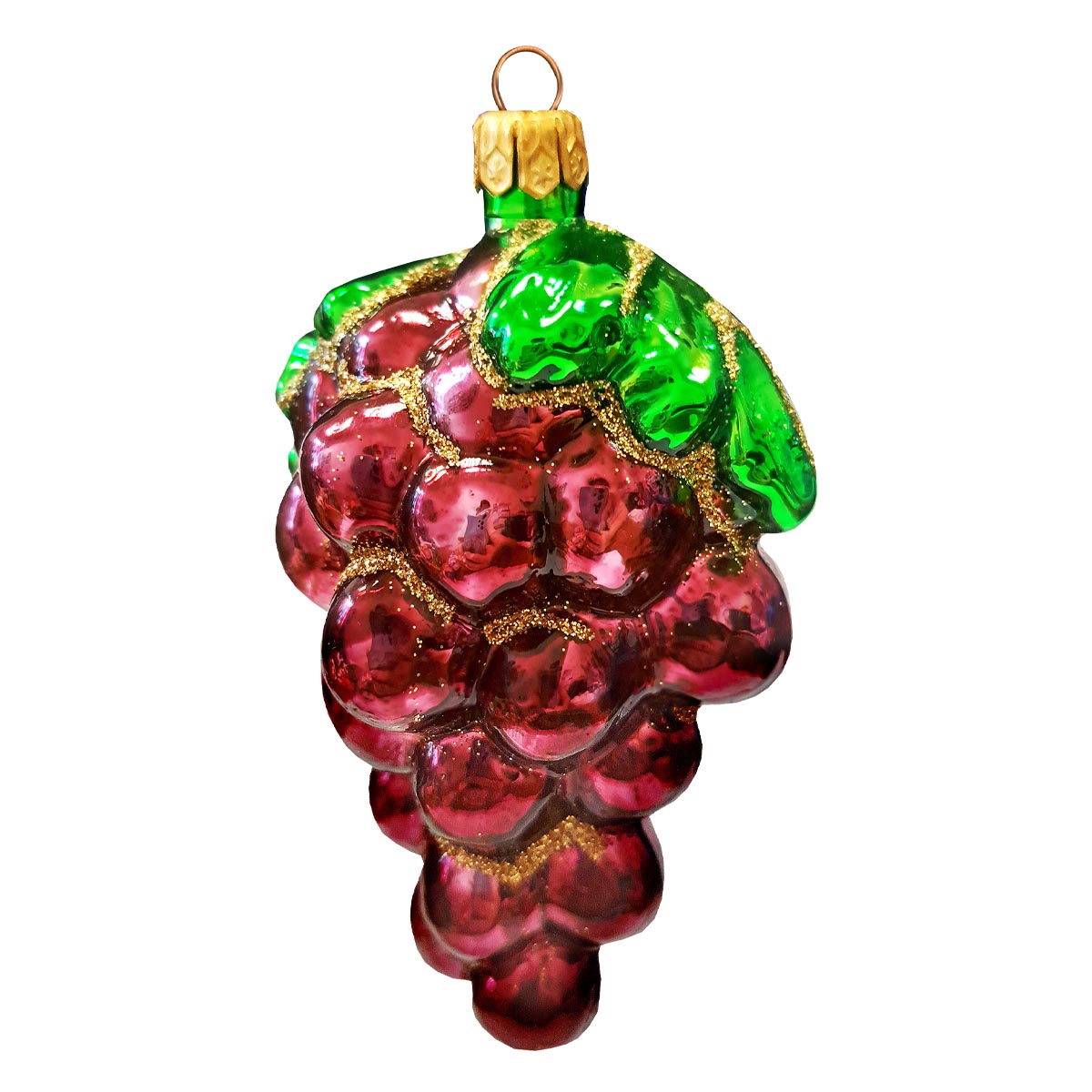 

Елочное украшение Коломеев Виноград, Красный;зеленый