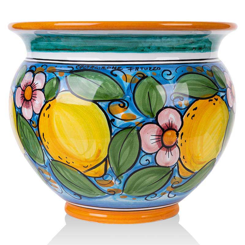 Горшок для цветов Ceramiche Di Caltagirone Di Fatuzzo Salvatore 25см