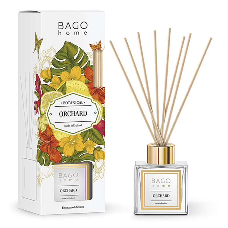 

Ароматический диффузор BAGO home Фруктовый сад 100мл, Прозрачный