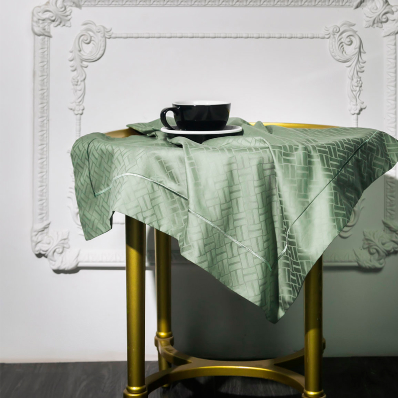 

Комплект постельного белья семейный Anabella Asabella, темно-оливковый, Разноцветный