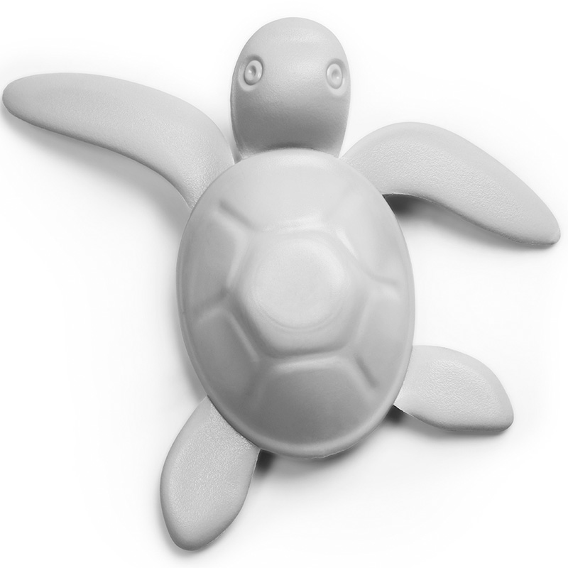 

Магнит Qualy Save Turtle, серый