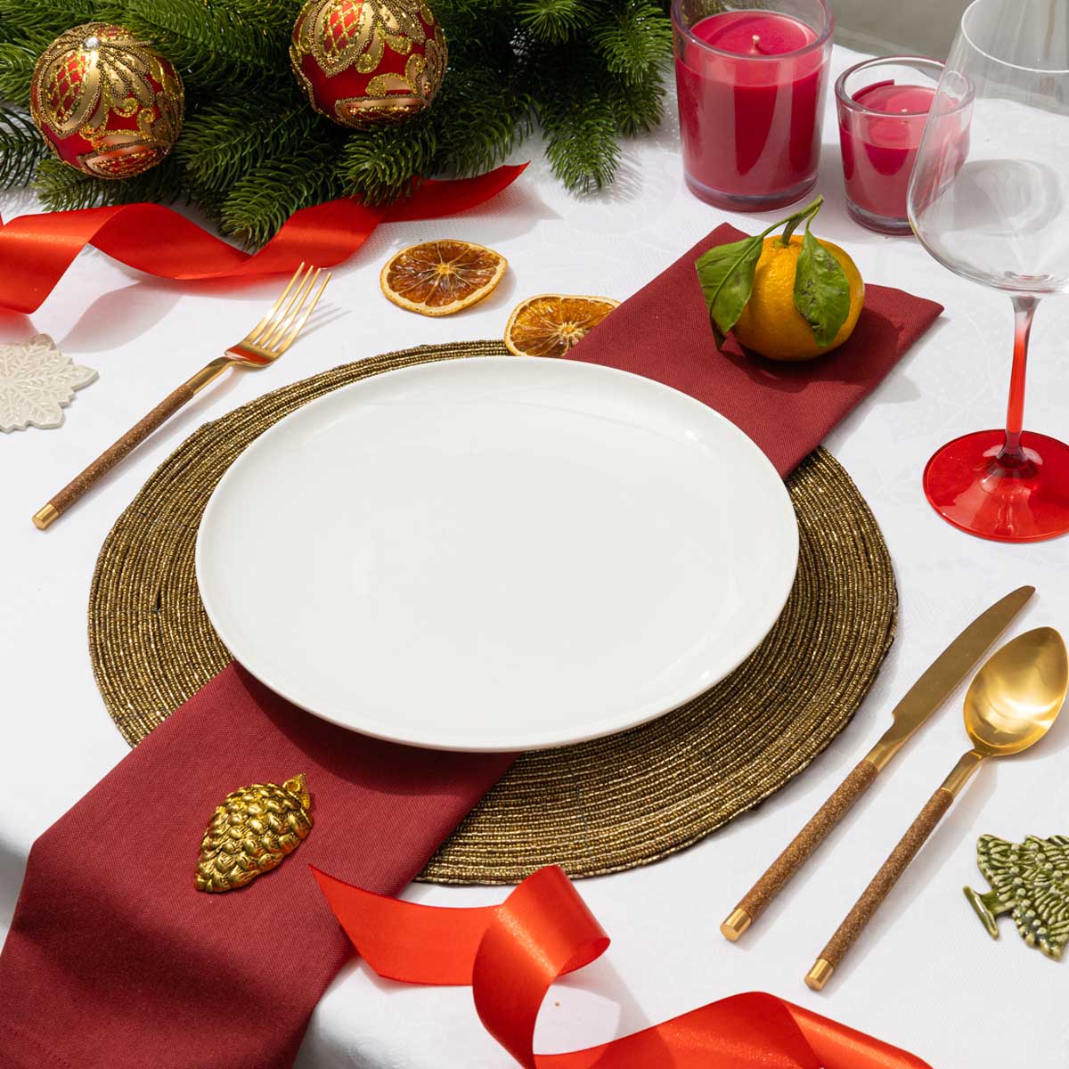 

Тарелка обеденная Zapel Table Blanche 26,8см