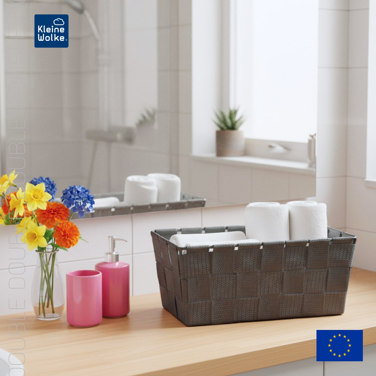 

Корзина для хранения Kleine Wolke Chico Box Anthracite 24x7x18,5см