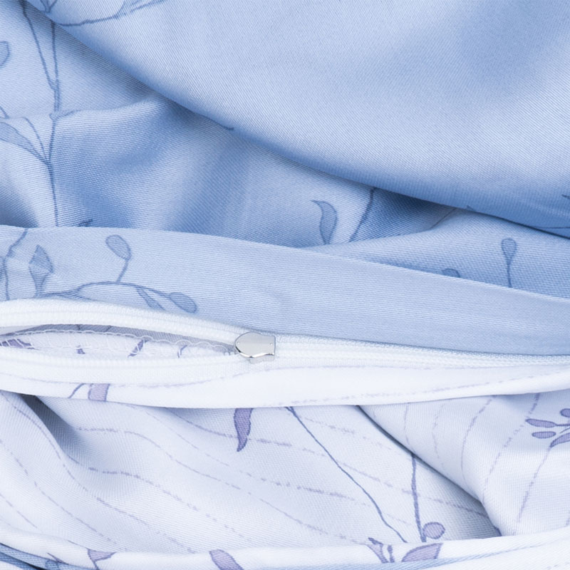 Комплект постельного белья семейный Pappel, белый с голубым Pappel 5614AB/150200F 5614AB/150200F - фото 4