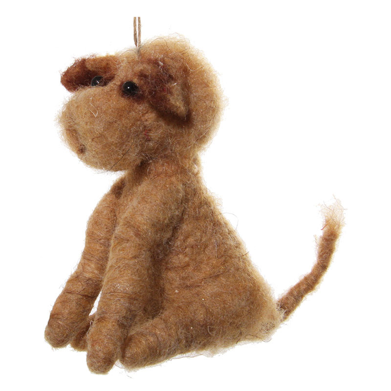 

Елочное украшение Shishi Щенок, Коричневый