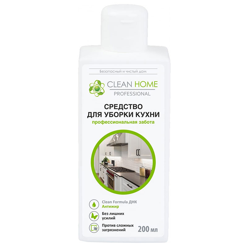 Средство для уборки кухни Clean Home Home Clean Home 411, цвет белый