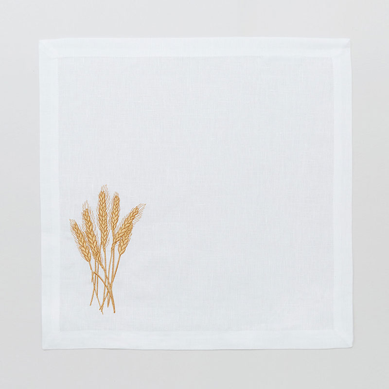 Набор салфеток Momo for Home Осень. Пшеница, 6шт Momo for Home MH.2463.0000, цвет серый - фото 1