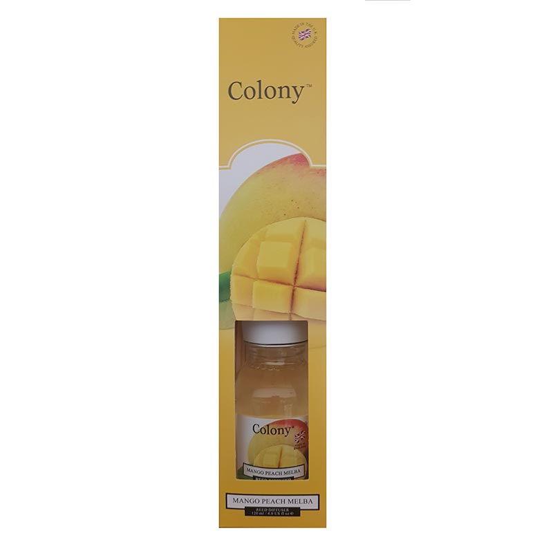 

Диффузор ароматический 120мл Colony Манго и персик, Желтый