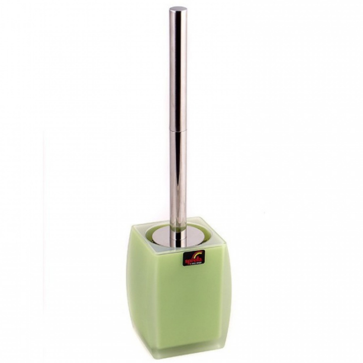 Ерш с подставкой Spirella Freddo, светло-зеленый щетка с дозатором для моющего средства и подставкой цвет зеленый