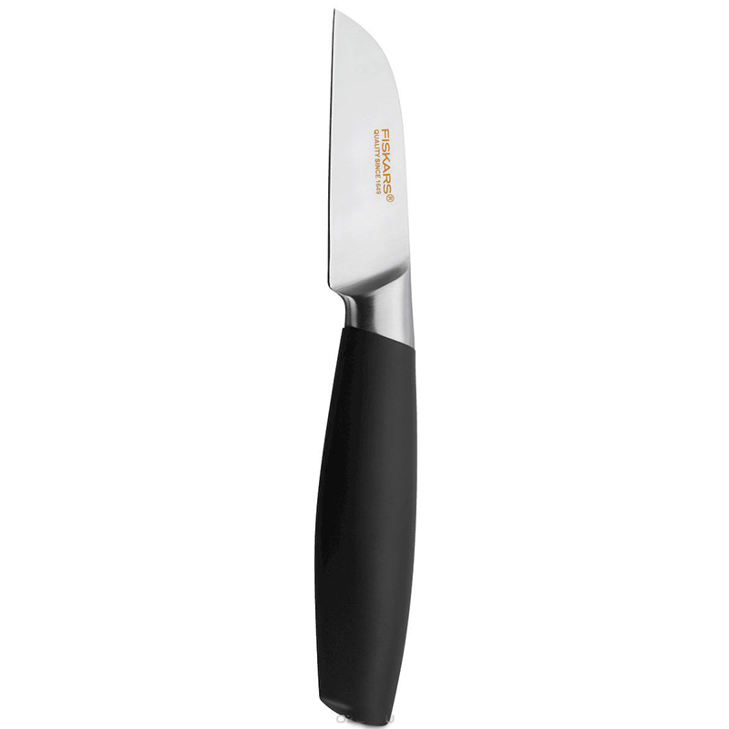 Нож для овощей Fiskars FF+ Fiskars 1016011, цвет черный
