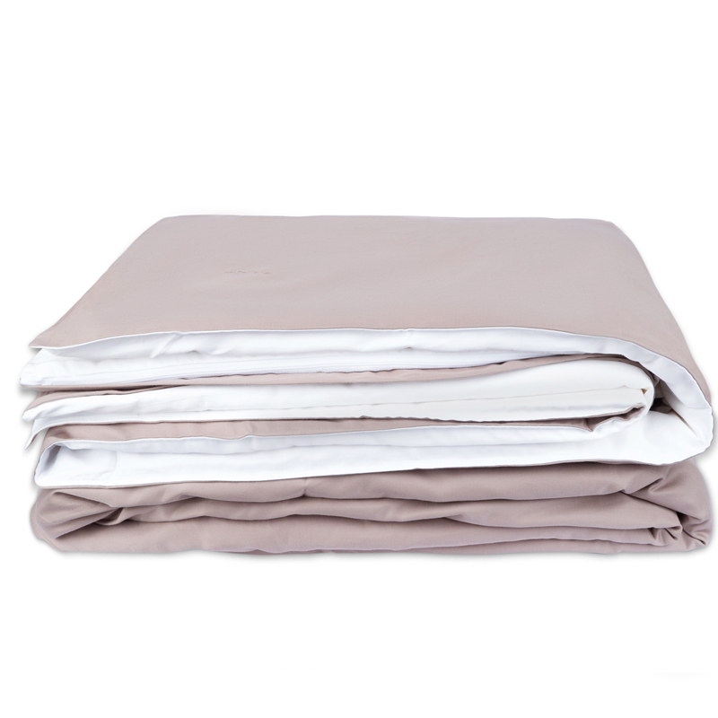 

Пододеяльник 1,5-спальный Gant Home Sateen Duo, какао, Коричневый
