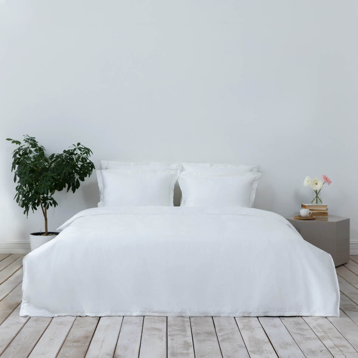 

Простыня евро La Prima SilvaSilk Royal white 240х280см