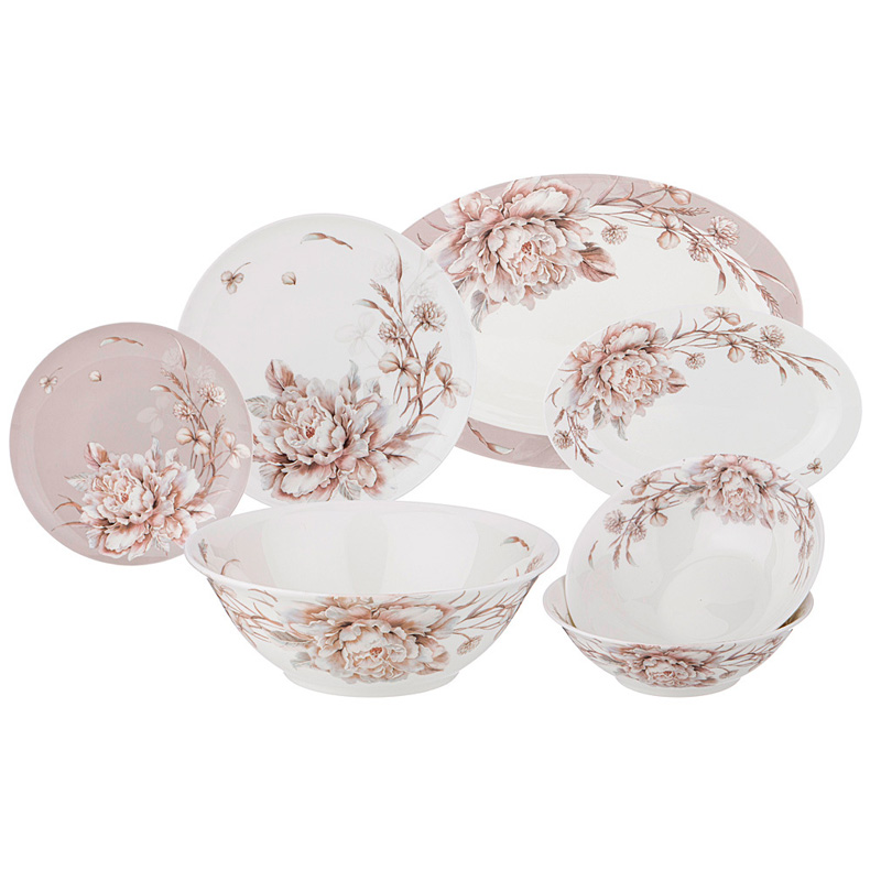 

Сервиз столовый Lefard White flower 23 предмета на 6 персон