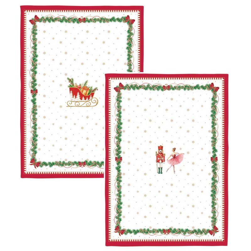 

Комплект кухонных полотенец Easy life Magie De Noel