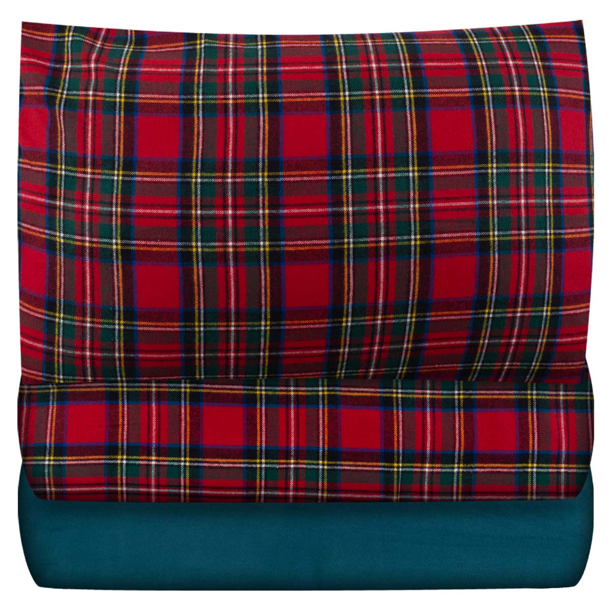 

Комплект постельного белья евро Lameirinho Allen, Красный