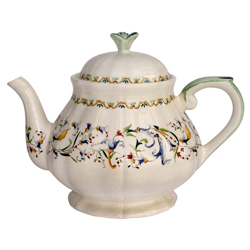Чайник заварочный 1л Gien Toscana Gien 1457CTH248, цвет белый