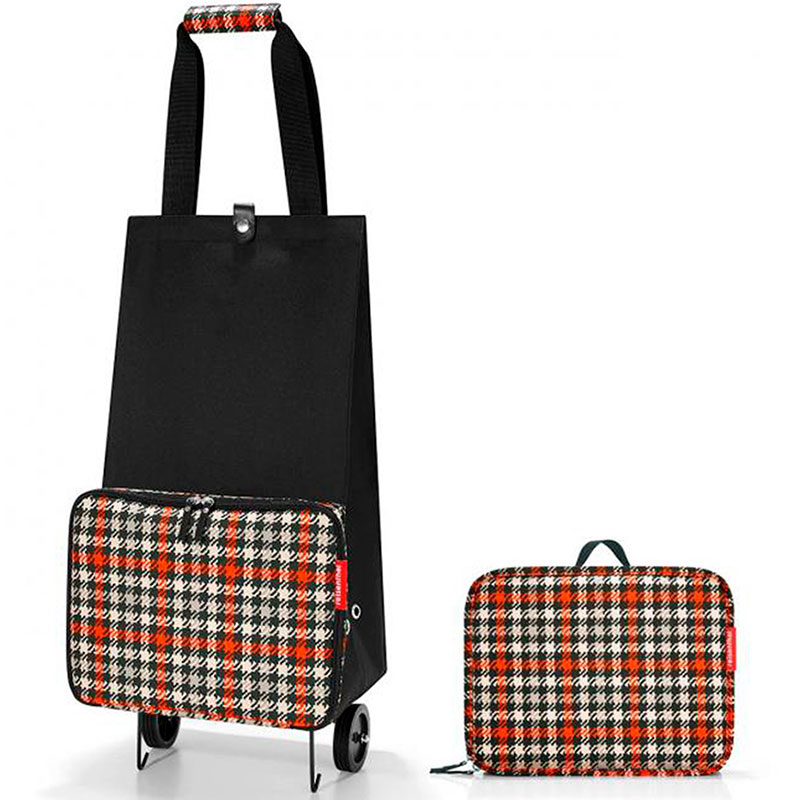 

Сумка на колесиках Reisenthel Foldabletrolley glencheck red, Разноцветный