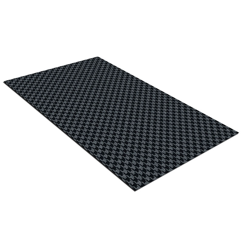 Коврик влаговпитывающий Shahintex Гусиная лапка 67x120см графит 1950₽