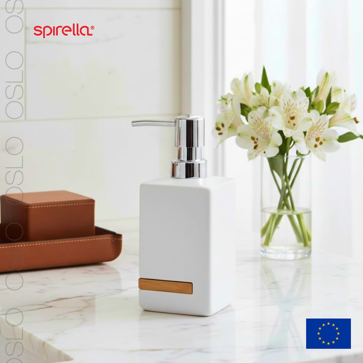 

Дозатор для жидкого мыла Spirella Oslo, белый
