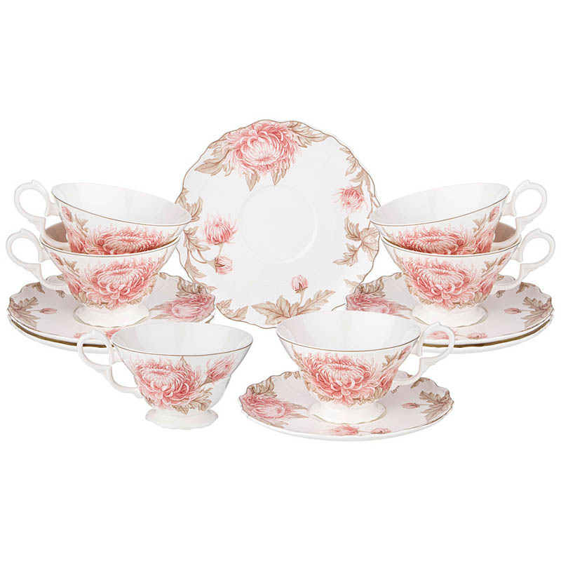 Чайный набор Lefard Астра 12 предметов на 6 персон 15700₽