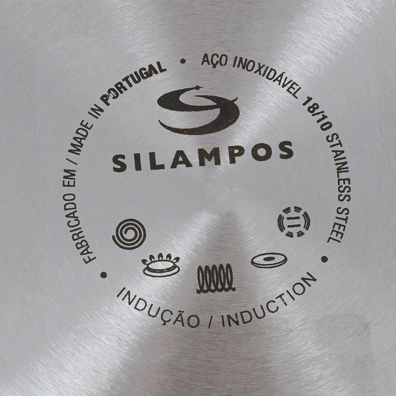 Сотейник Silampos Наутилус 1,5л Silampos 632115591116, цвет стальной - фото 2